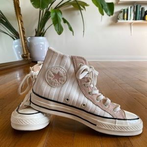 Converse Chuck 70 Striped Terry Cloth Sneakers